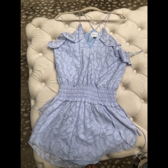 SAYLOR Dresses & Skirts - Saylor dress light blue mini